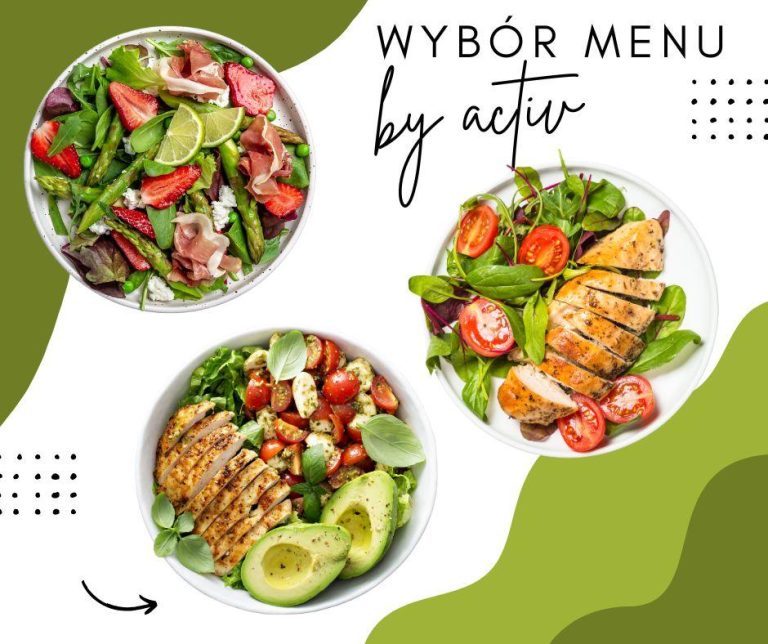 Activ Box, Wybór menu